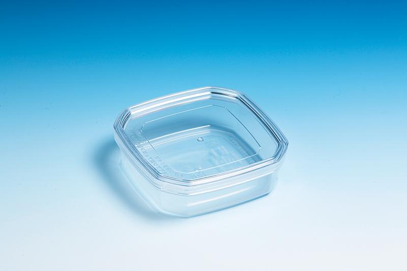 八角形セーフティバンド容器 塩辛、くぎ煮、わさび漬け容器にも